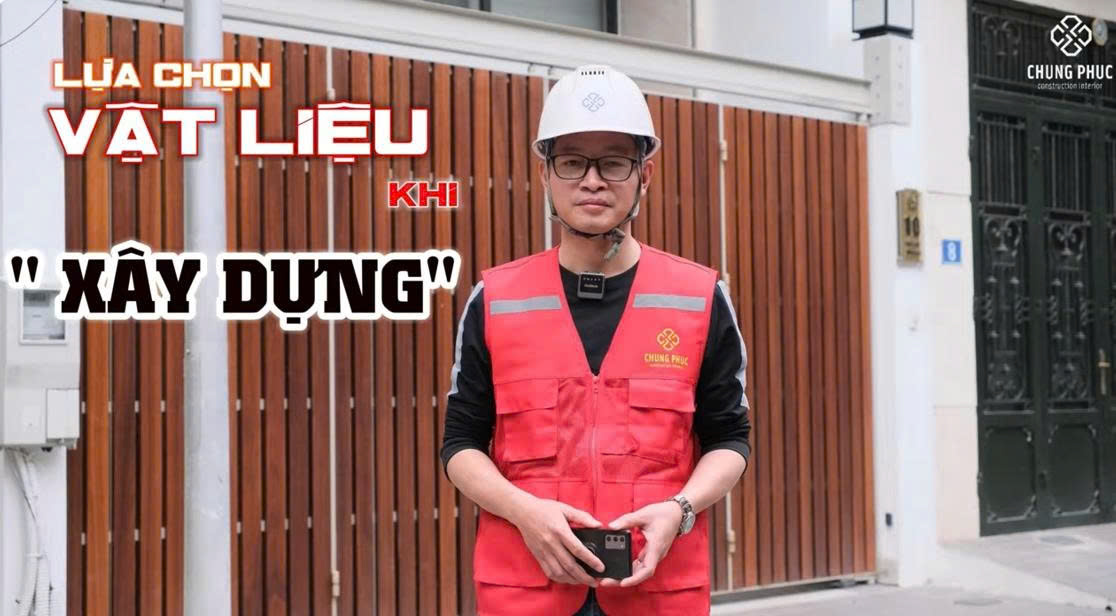 LỰA CHỌN VẬT LIỆU KHI XÂY NHÀ